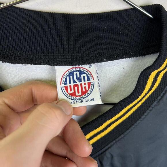 Vintage Central Baseball Pullover Jacket USA - Picture 5 of 5
